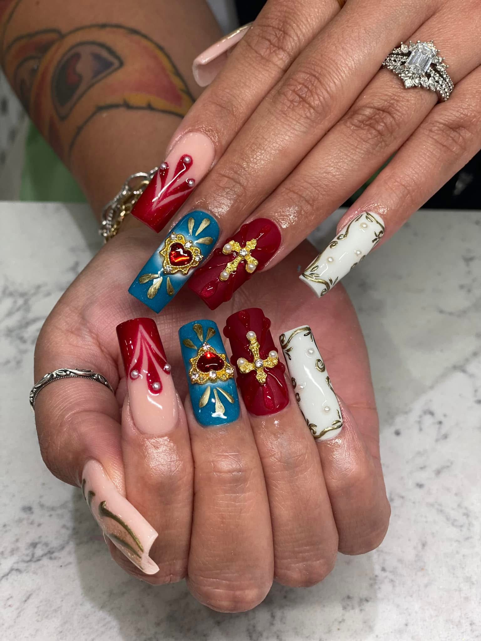 Absolute Nails & Spa LLC nail work in Lubbock, Texas